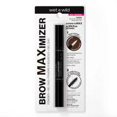 Ultimate Brow Brow Maximizer Powder + Gel Duo | Neutral Brown