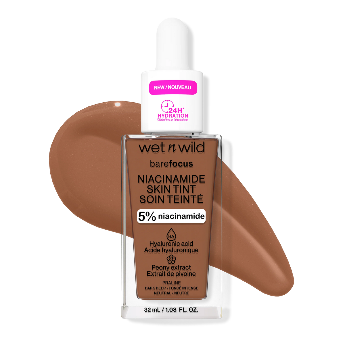 Bare Focus Niacinamide Skin Tint | Praline