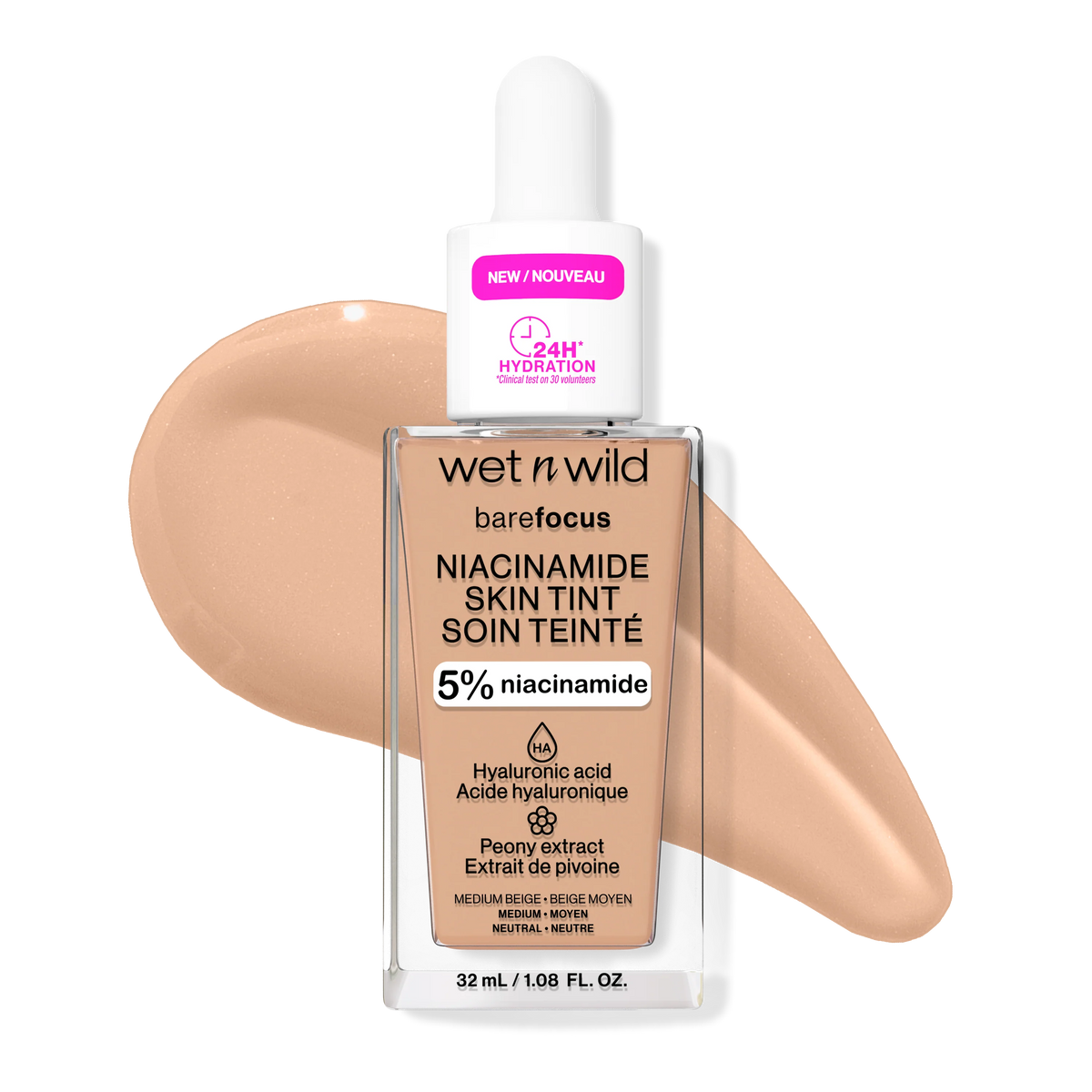 Bare Focus Niacinamide Skin Tint | Medium Beige